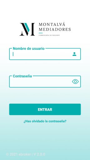 Android application Montalva Mediadores screenshort