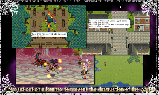 RPG Destiny Fantasia - Screenshot di KEMCO