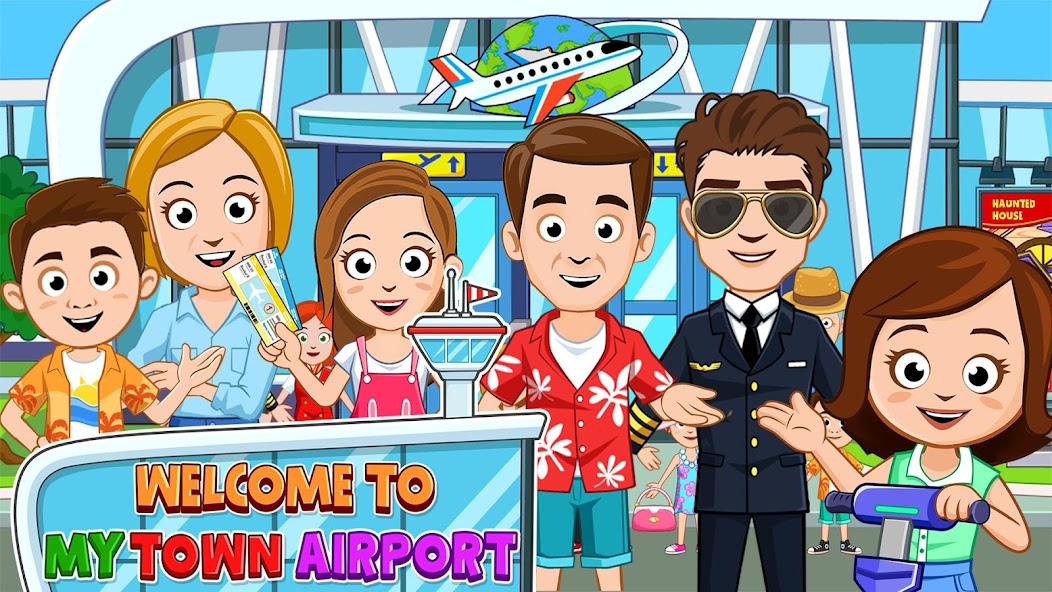 My Town : Airport banner