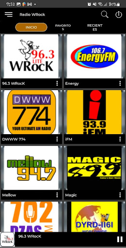 Radio Wrock Lite 963 Screen 3