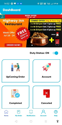 Khaou Delivery Screen 3