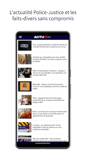 Android application Actu17 | Actualités en direct screenshort