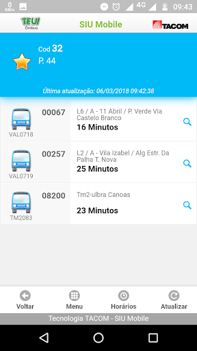 TEU Ônibus Screen 3