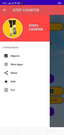 Step Counter Pedometer App Screen 2