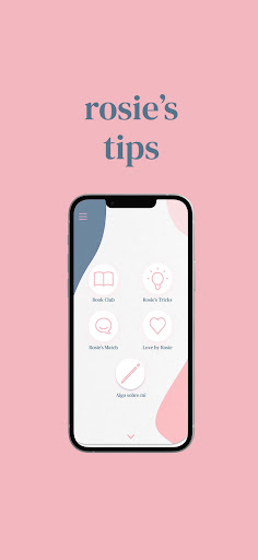 Android application Rosie's Tips screenshort