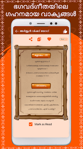 Bhagavad Gita Malayalam screenshot 9