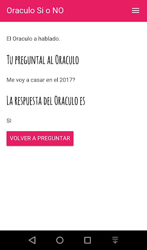 Vista previa de la aplicación