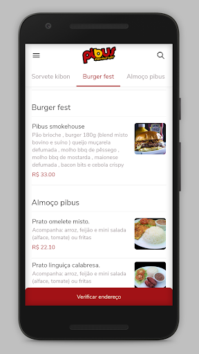 Pibus Hamburger Screen 2