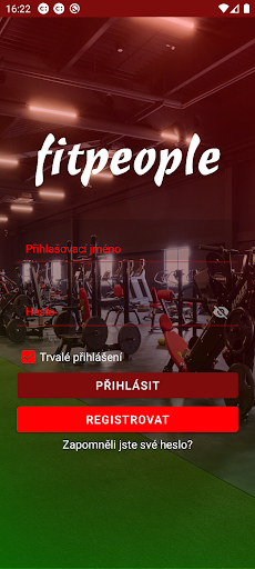 Android application Fitpeople Futurum screenshort