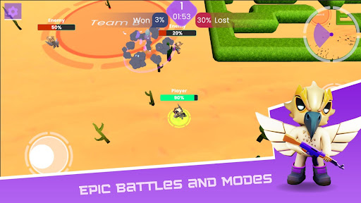 Android application Frayful: Brawl Battle Royale! screenshort