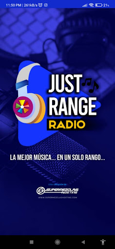 Android application Just Range Radio screenshort