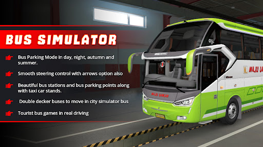 Android application Bus Simulator - Coach Bus screenshort
