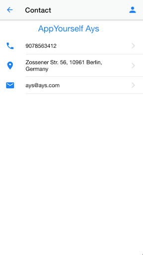 AppYourself Ays Screen 2