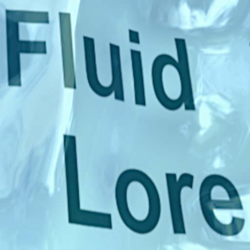 Fluid Lore 3D logo