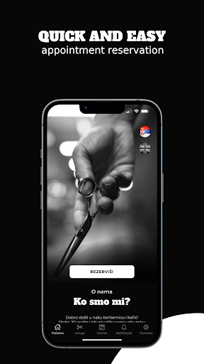 Android application Mika's Barbershop screenshort