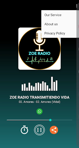 ZOE RADIO TRANSMITIENDO VIDA Screen 2