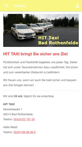HIT TAXI Screen 2