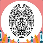 Cover Image of Download Egg Mandala Coloring Book App  APK