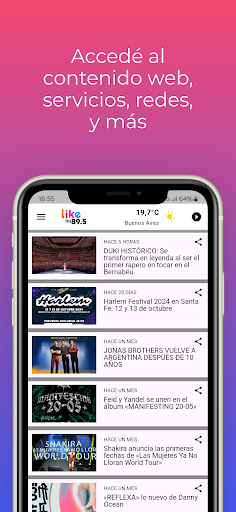 FM LIKE 89.5 (App Oficial) Screen 3