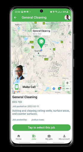 Gwiji Workers App Screen 3