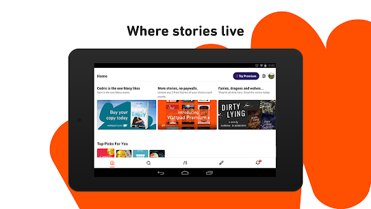 Wattpad – Read & Write Stories MOD APK (Premium Unlocked) 6