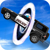 US Police Car Driving Crime City Transform Race 3D icon
