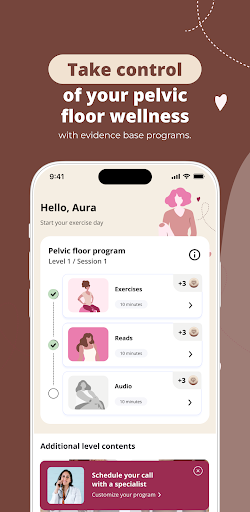 Evie Health Screen 2