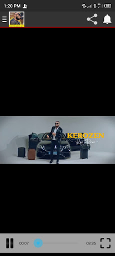 Kerozen Songs Screen 2