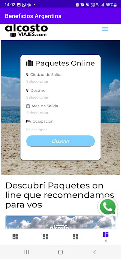 Android application Mutual 25 de Abril screenshort
