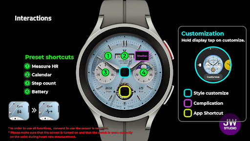 JW095 jwstudio watchface Screen 3