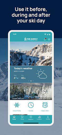 Android application The Summit at Snoqualmie screenshort