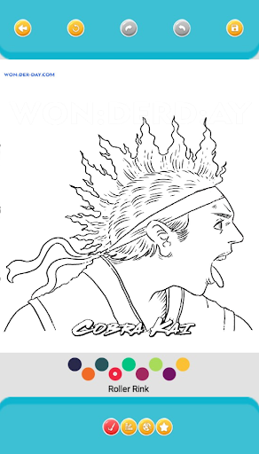 Cobra Kai Coloring Book