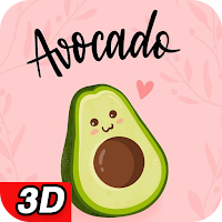 Cute Avocado Live Wallpapers