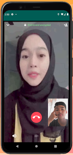 Fake Call With Muslim Woman Screen 2