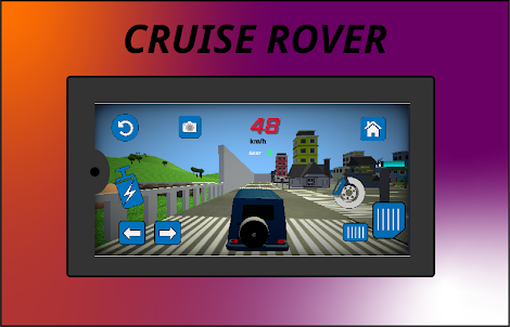 Cruise ROVER CAR Driver - 3D