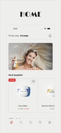 Android application Blerta’s Face Care screenshort