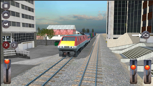 Android application Passenger Train Simulator screenshort