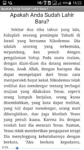 Apakah Anda Sudah Lahir Baru? Screen 3