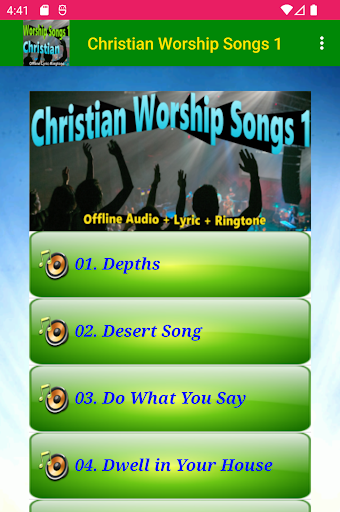 Christian Worship Songs Part 1 Screen 3
