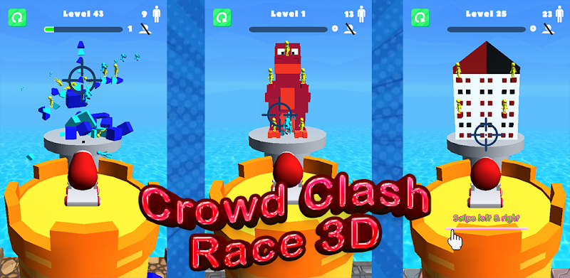 Crowd Clash Race 3D