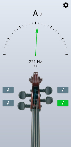 Cello Tuner - Simple Tuner Screen 3