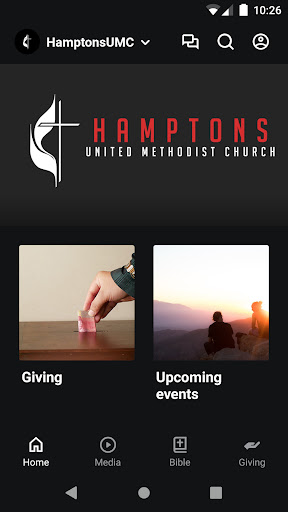 Android application Hamptons UMC screenshort