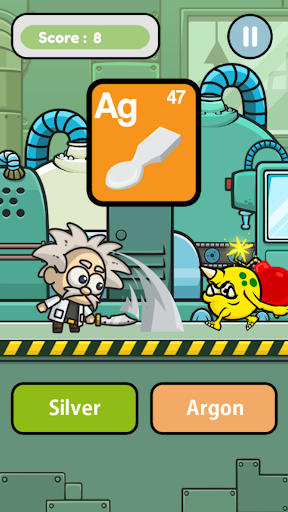 Periodic Table Battle Screen 2