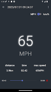 속도계 - GPS 속도, 거리 측정기