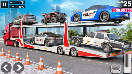Police Car Parking Driving 3d