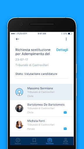 Delega Facile Screen 2