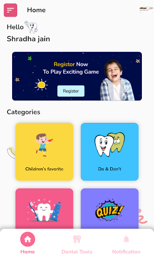 Android application Toothroute screenshort