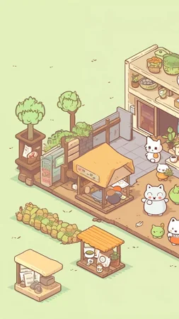 Game screenshot 猫猫カフェ：ネコちゃんレストランタイクーン mod apk