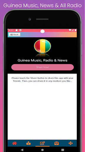 Guinea Music, News & All Radio Screen 3