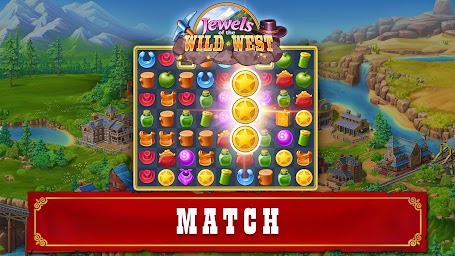 Jewels of the Wild West・Match3
